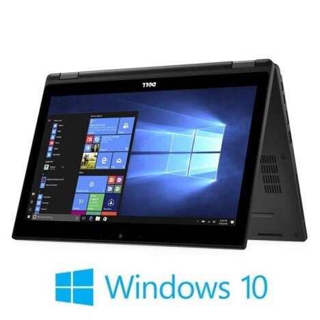 Laptop Touchscreen Dell Latitude 5289, i7-7600U, 16GB DDR4, SSD, FHD, Win 10 Home